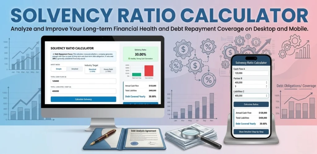Solvency Ratio Calculator – Debt Coverage Analysis Tool